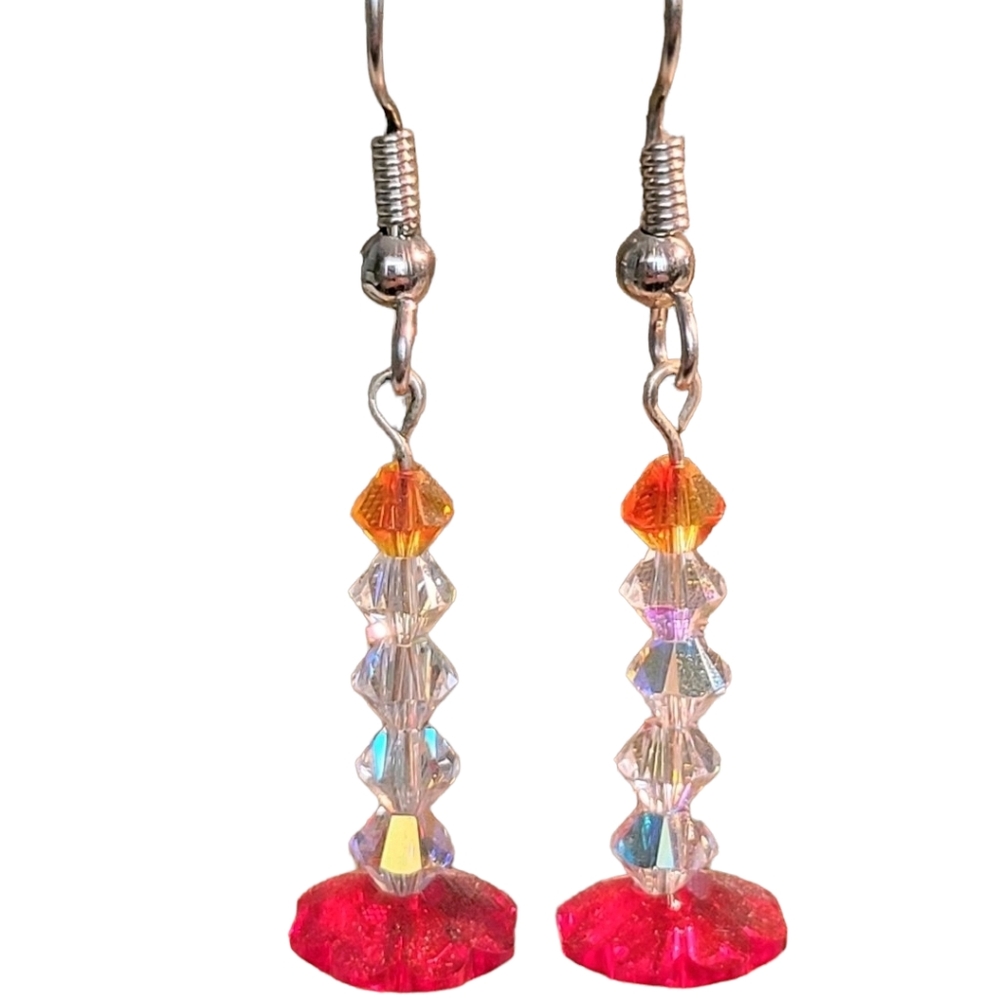 Swarovski Crystal Christmas earring